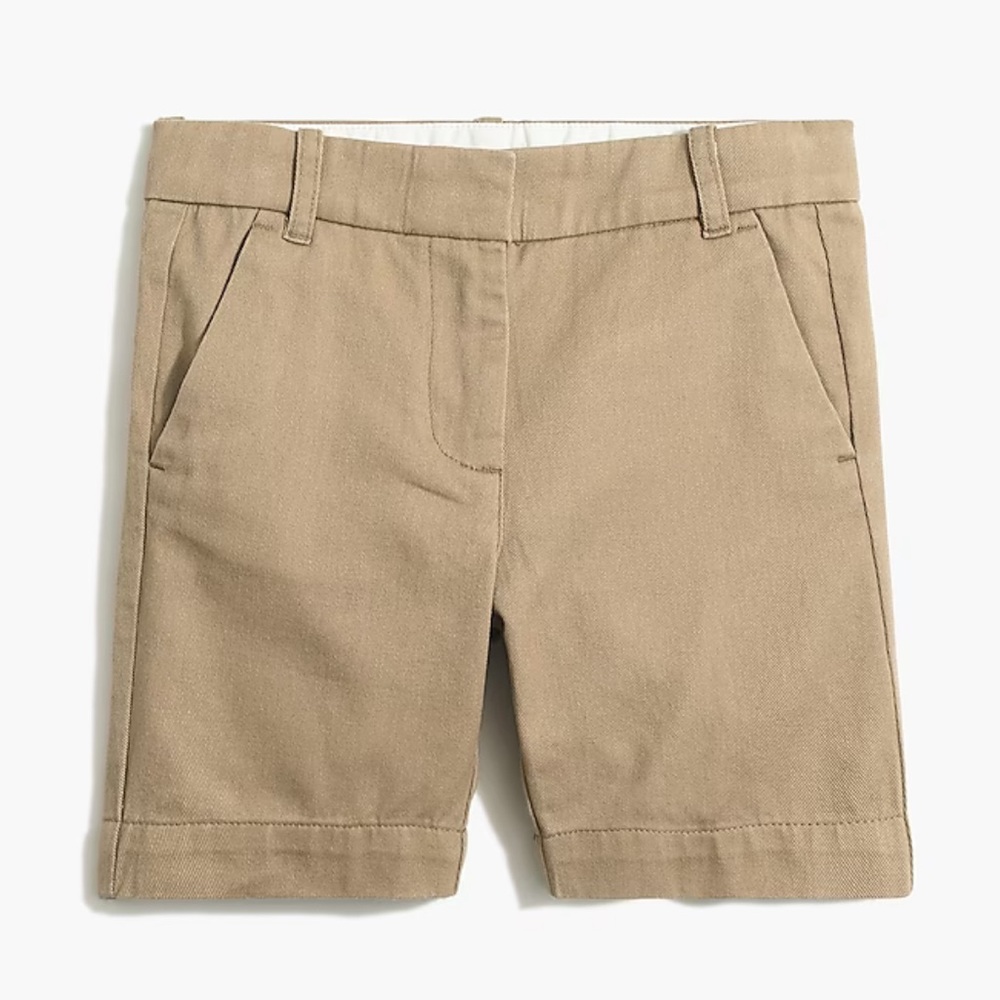 Crewcuts girls khaki shorts 10 - Picture 4 of 4